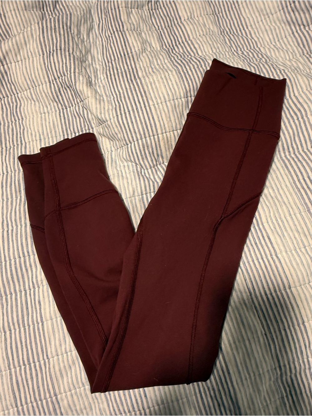 lululemon athletica maroon Leggings